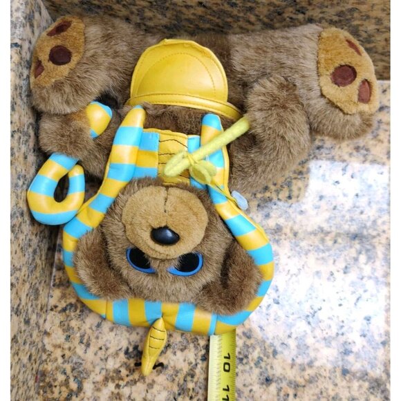 ULTRA RARE Toy Network Egyptian Egypt Teddy Bear 15" Plush Stuffed Animal Toy - Picture 14 of 16